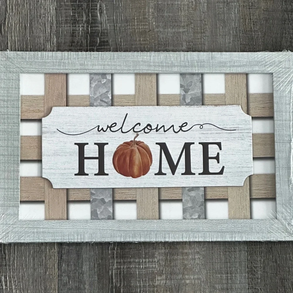 💞 New Welcome Home Hanging Decorative Sign